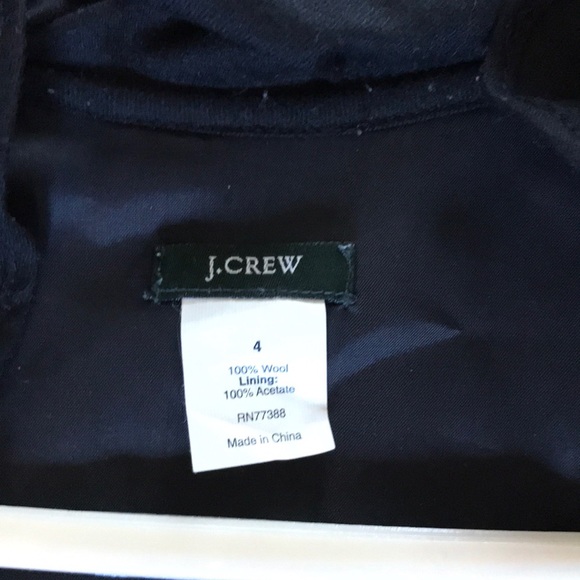 J.Crew ruffle wool dress - Picture 3 of 4